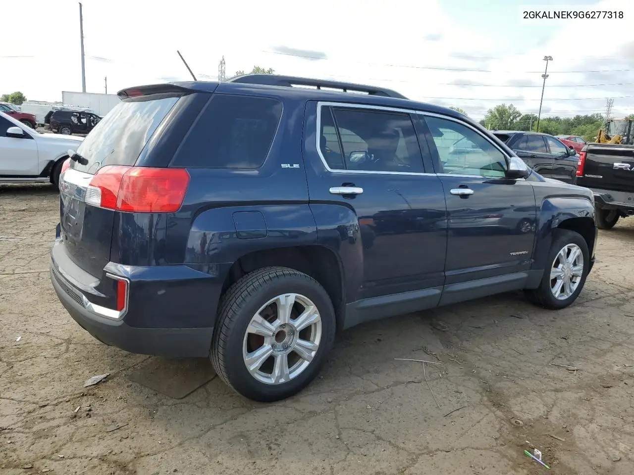 2016 GMC Terrain Sle VIN: 2GKALNEK9G6277318 Lot: 64236255