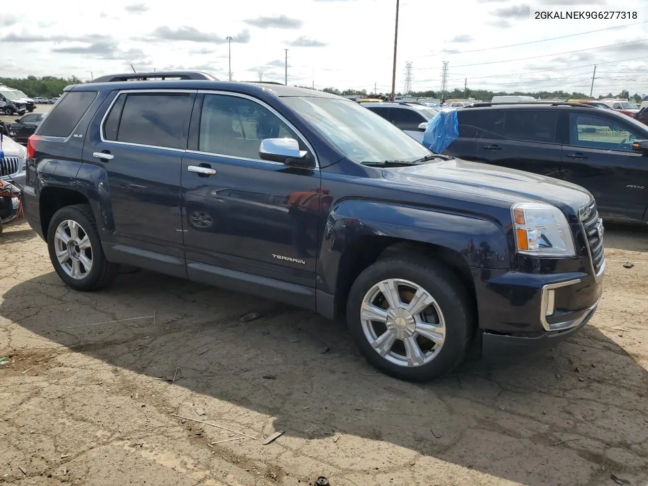 2016 GMC Terrain Sle VIN: 2GKALNEK9G6277318 Lot: 64236255