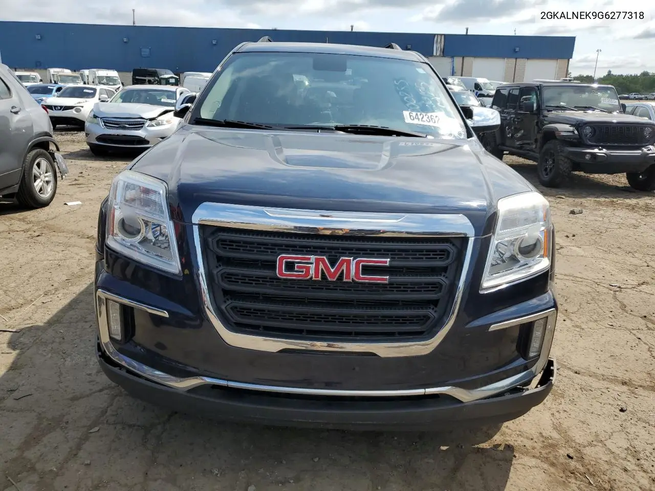 2016 GMC Terrain Sle VIN: 2GKALNEK9G6277318 Lot: 64236255
