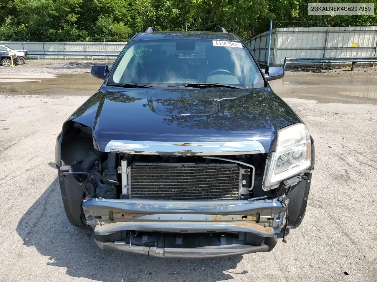 2016 GMC Terrain Sle VIN: 2GKALNEK4G6297959 Lot: 64487545