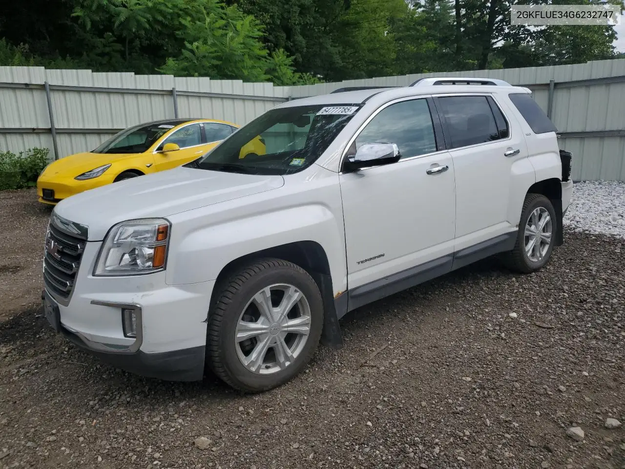 2016 GMC Terrain Slt VIN: 2GKFLUE34G6232747 Lot: 64777785