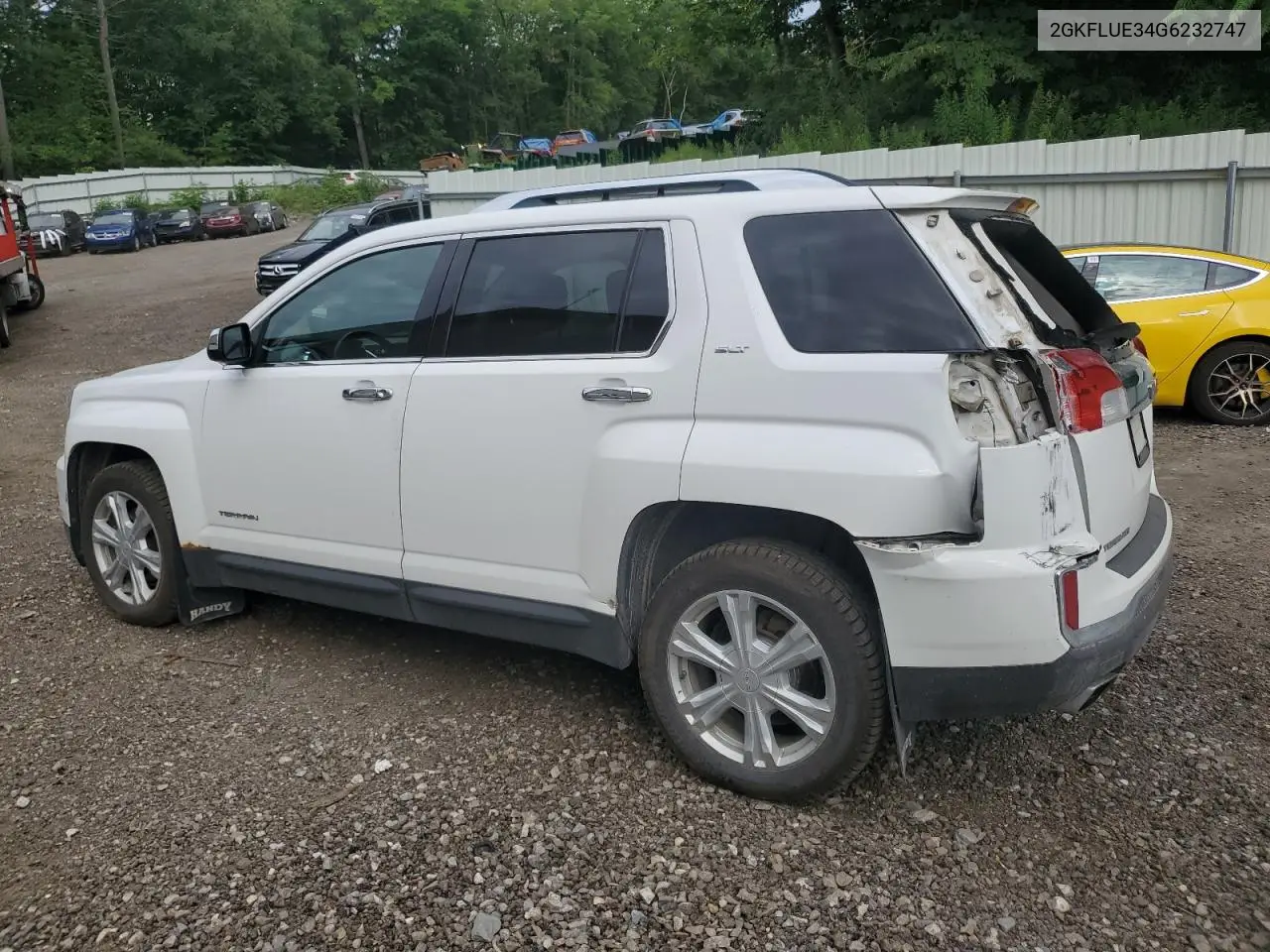 2016 GMC Terrain Slt VIN: 2GKFLUE34G6232747 Lot: 64777785
