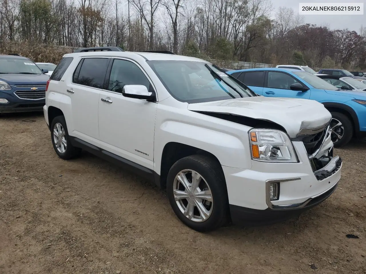2016 GMC Terrain Sle VIN: 2GKALNEK8G6215912 Lot: 78429394