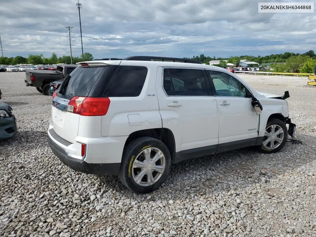 2017 GMC Terrain Sle VIN: 2GKALNEK5H6344868 Lot: 56289075