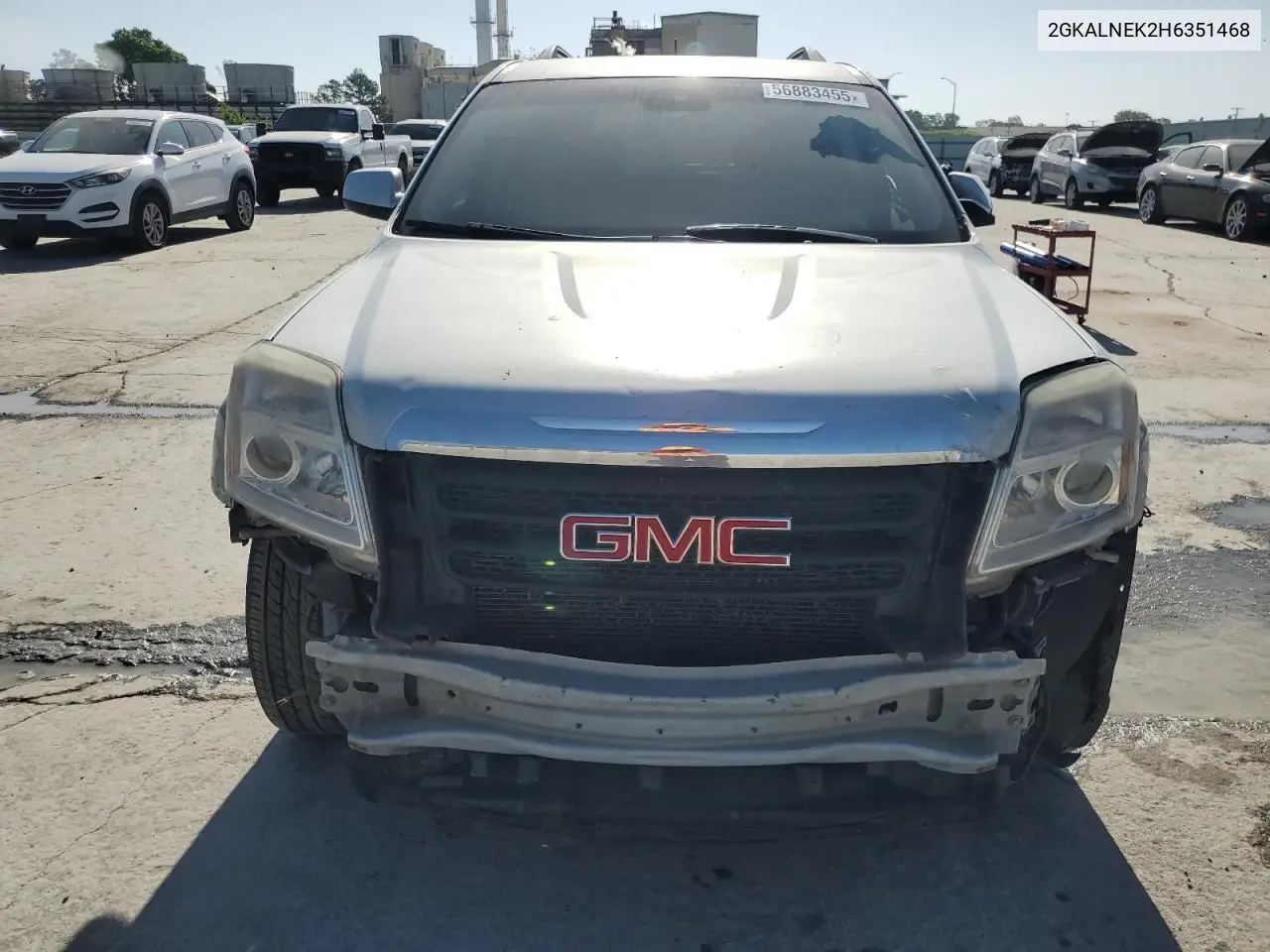 2017 GMC Terrain Sle VIN: 2GKALNEK2H6351468 Lot: 56883455