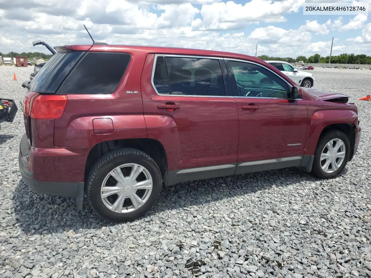 2017 GMC Terrain Sle VIN: 2GKALMEK4H6128746 Lot: 56953145