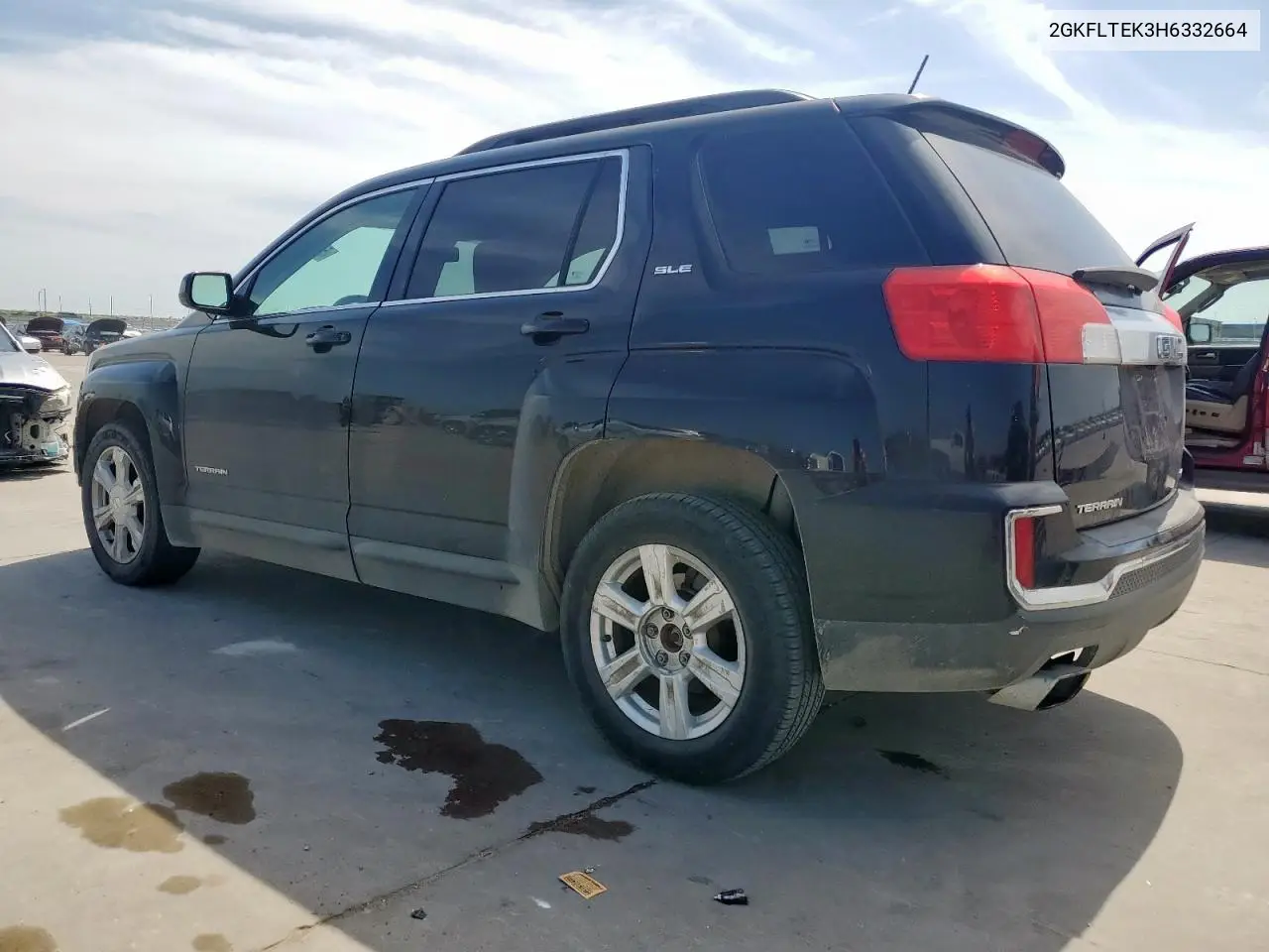 2017 GMC Terrain Sle VIN: 2GKFLTEK3H6332664 Lot: 56990125