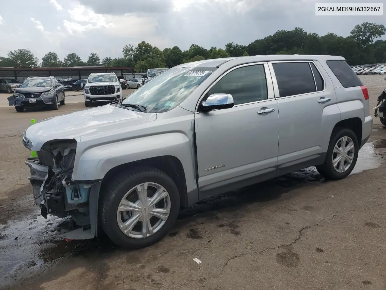 2017 GMC Terrain Sle VIN: 2GKALMEK9H6332667 Lot: 62879705