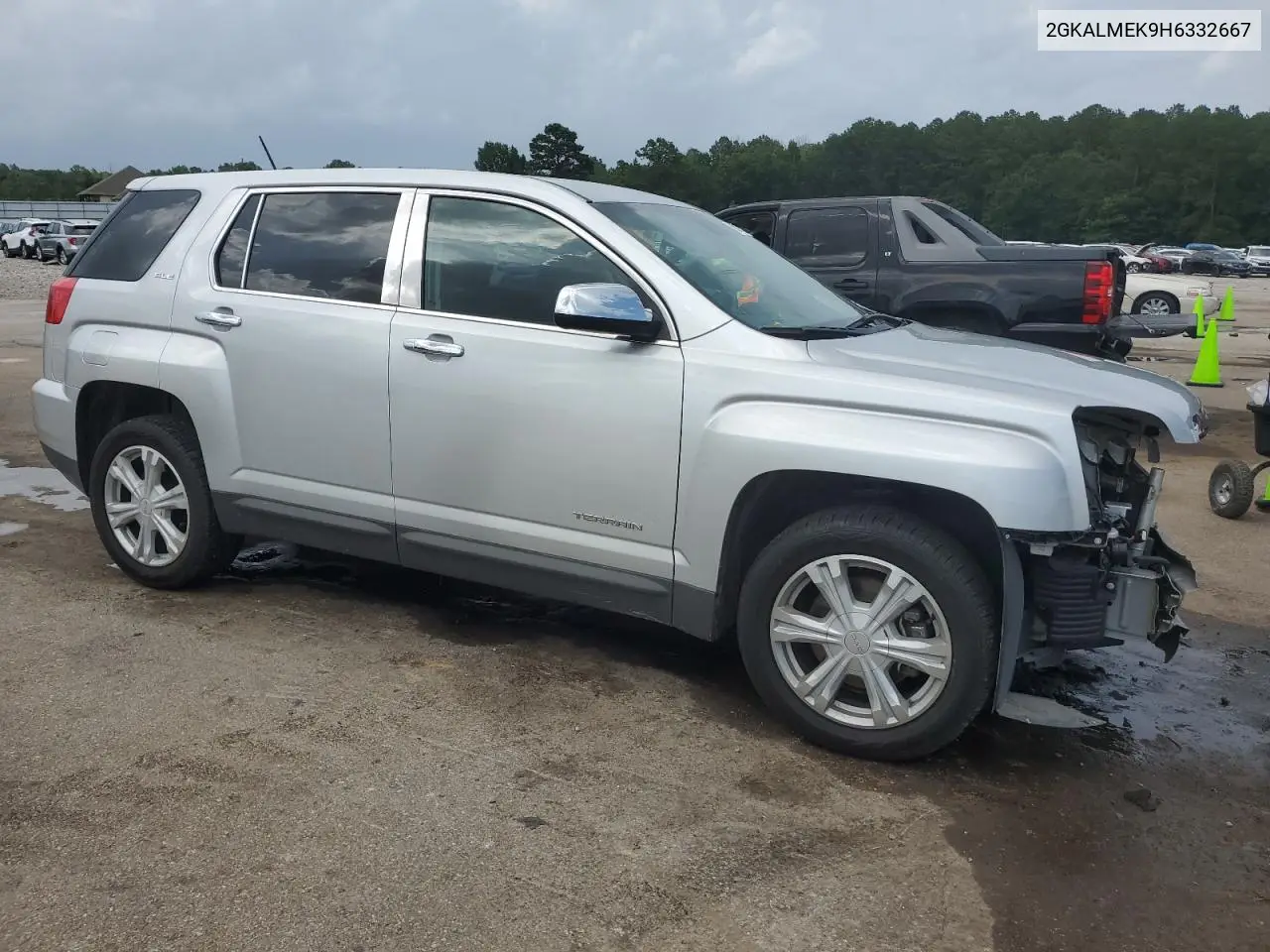 2017 GMC Terrain Sle VIN: 2GKALMEK9H6332667 Lot: 62879705