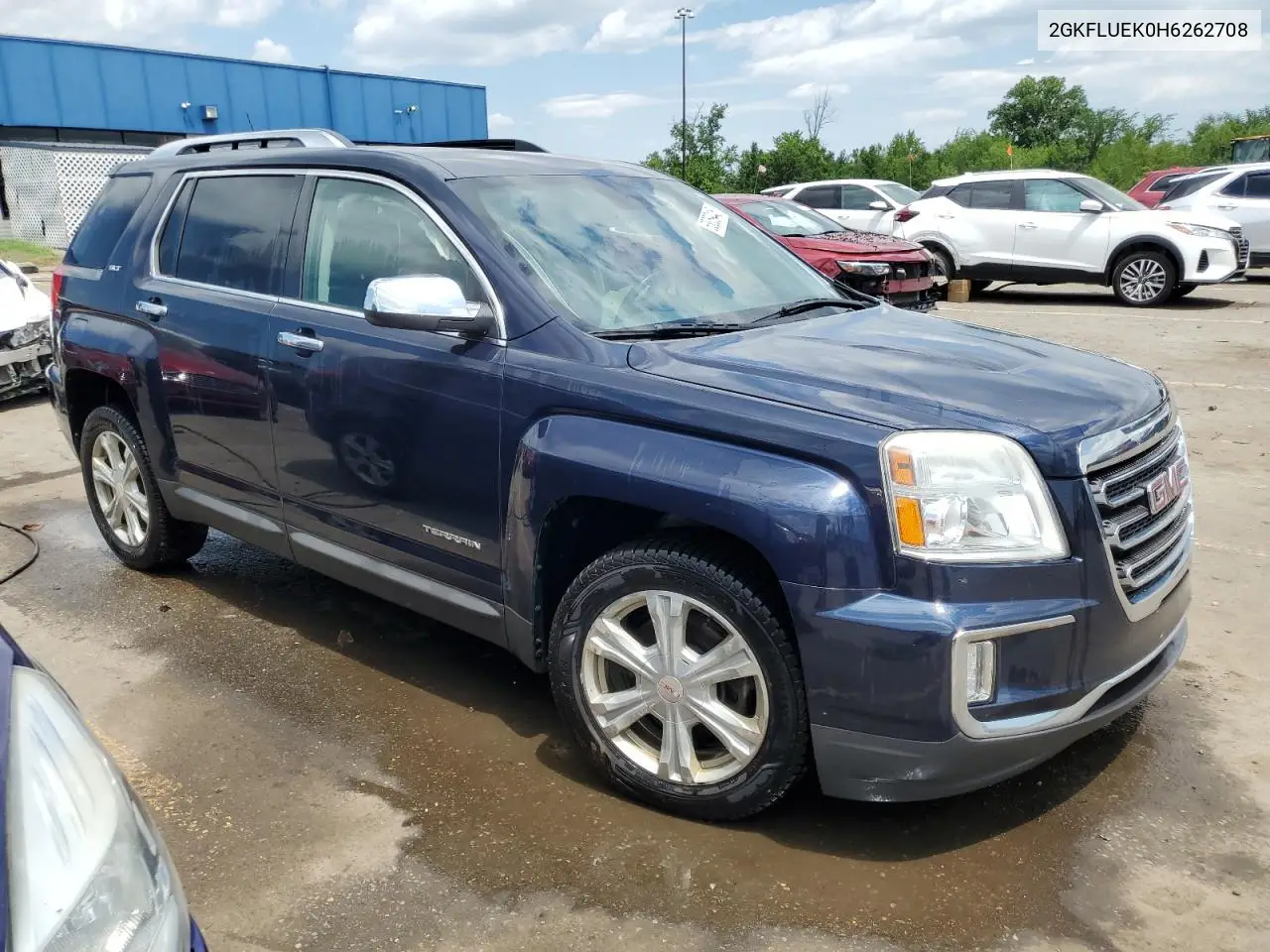 2017 GMC Terrain Slt VIN: 2GKFLUEK0H6262708 Lot: 63059445