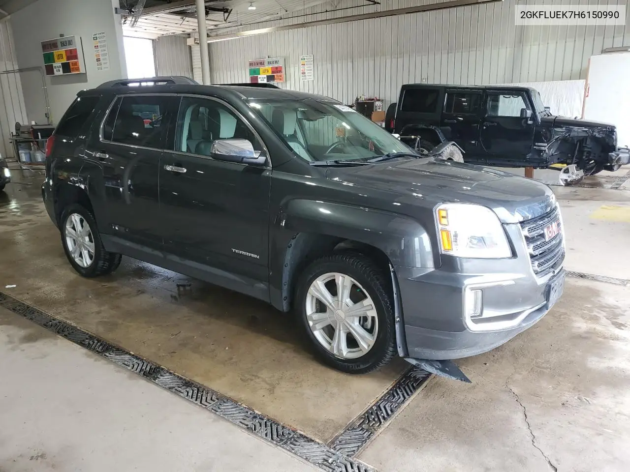 2017 GMC Terrain Slt VIN: 2GKFLUEK7H6150990 Lot: 64470795