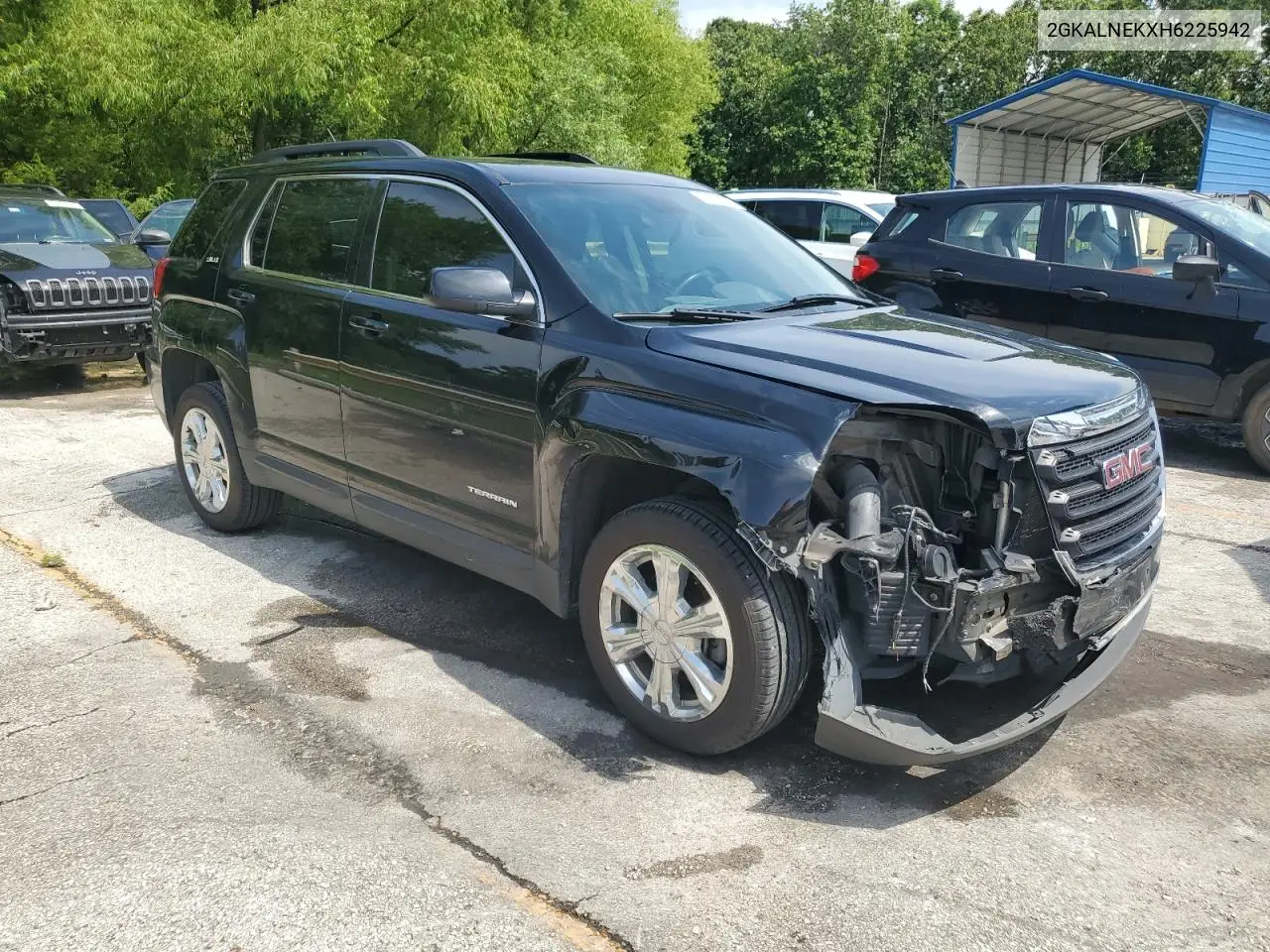 2017 GMC Terrain Sle VIN: 2GKALNEKXH6225942 Lot: 64985215