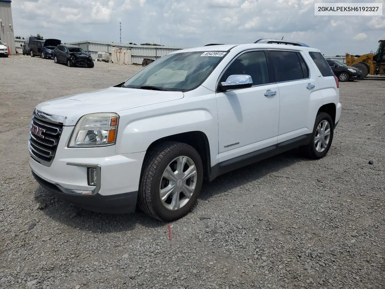 2017 GMC Terrain Slt VIN: 2GKALPEK5H6192327 Lot: 65429915