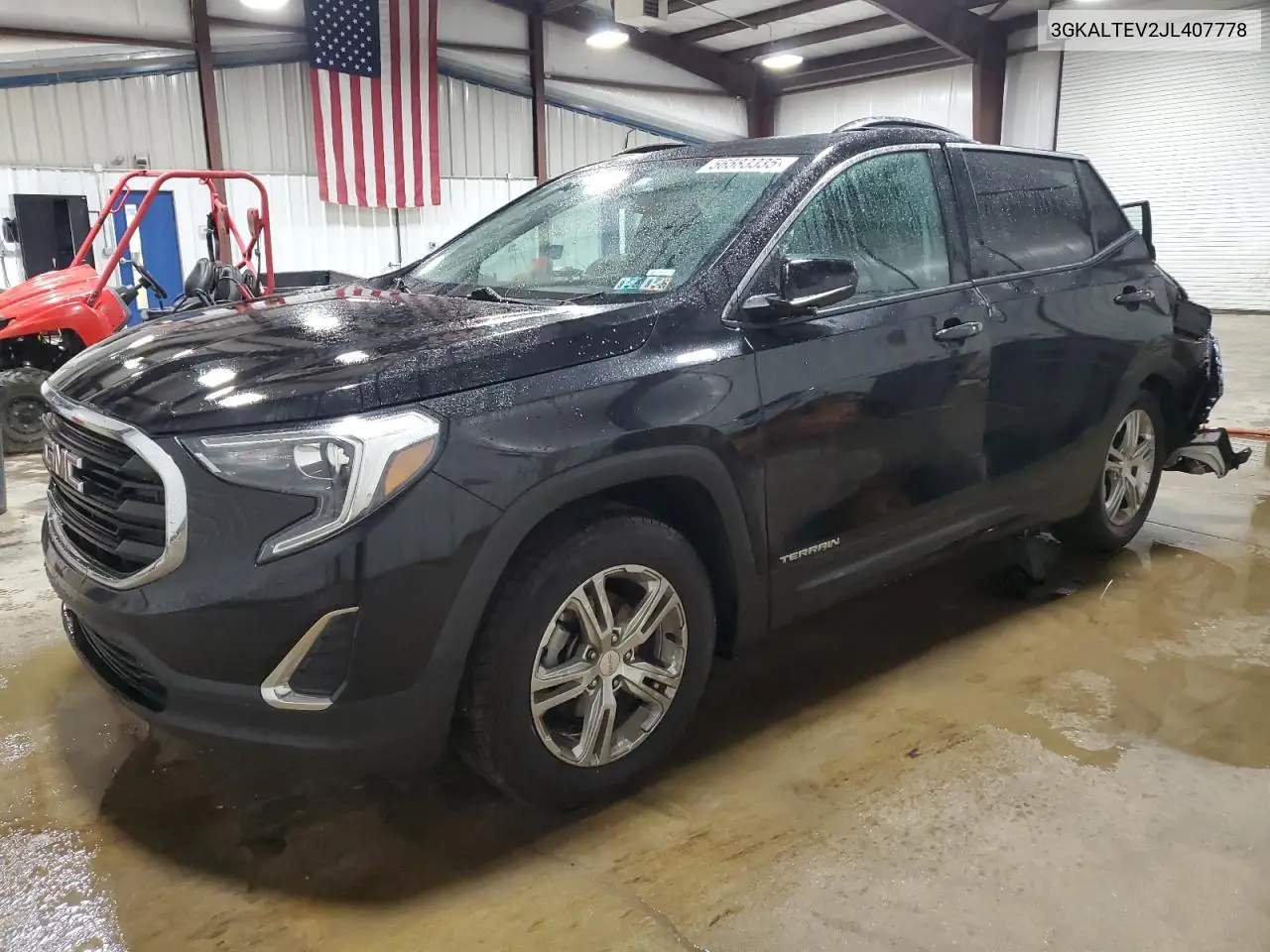 2018 GMC Terrain Sle VIN: 3GKALTEV2JL407778 Lot: 56583335