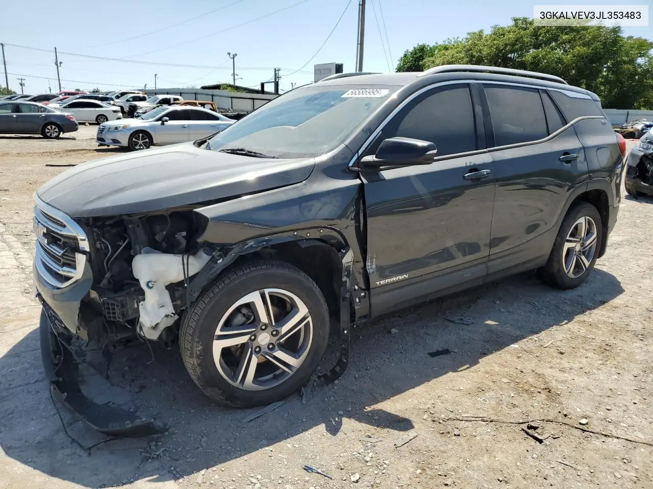 2018 GMC Terrain Slt VIN: 3GKALVEV3JL353483 Lot: 56586995