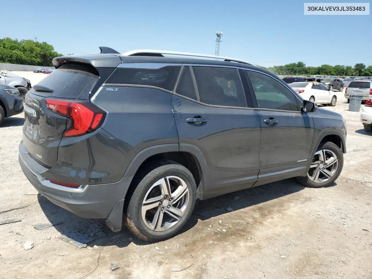 2018 GMC Terrain Slt VIN: 3GKALVEV3JL353483 Lot: 56586995
