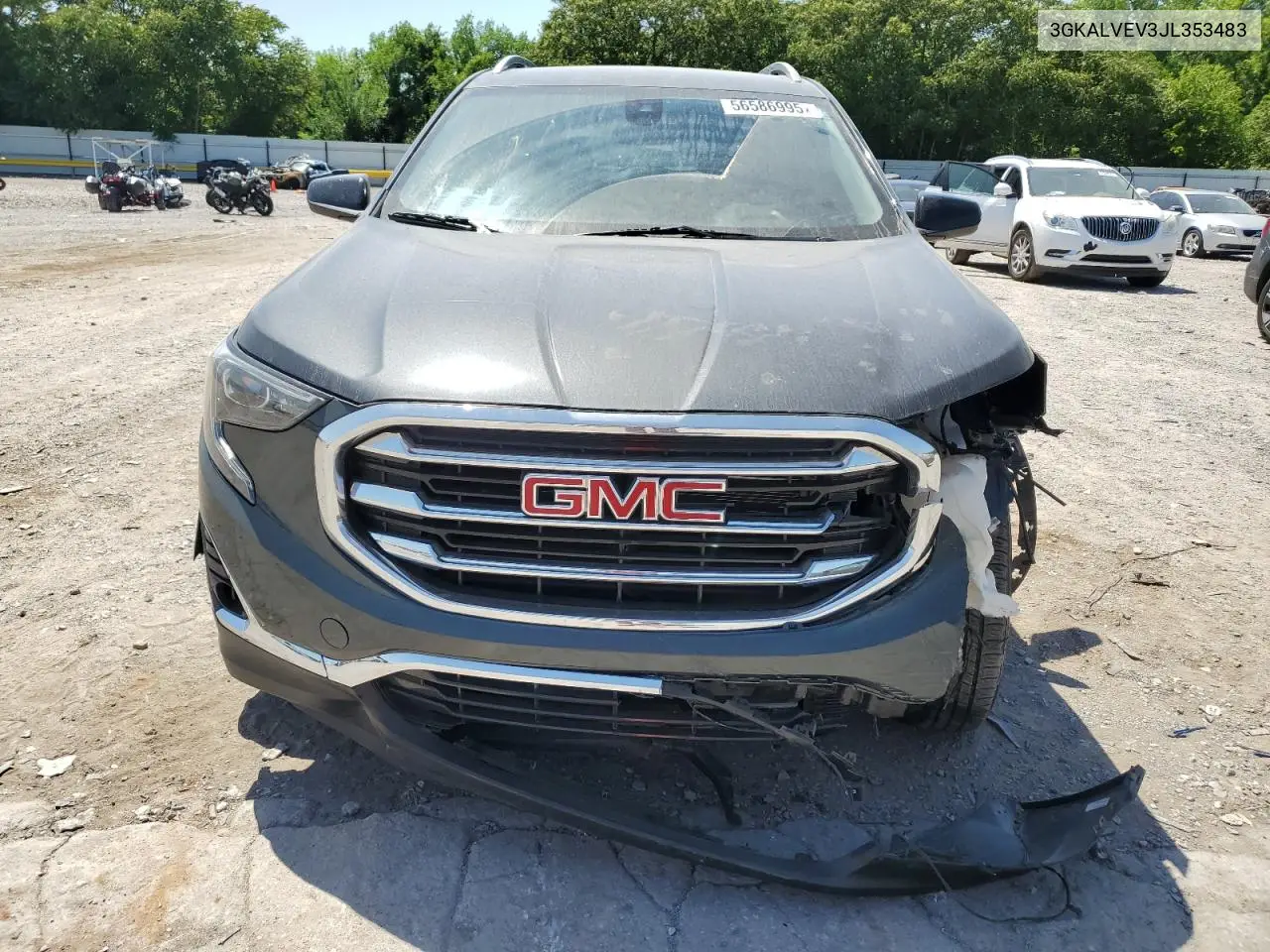 2018 GMC Terrain Slt VIN: 3GKALVEV3JL353483 Lot: 56586995
