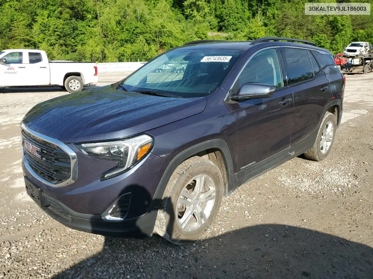 2018 GMC Terrain Sle VIN: 3GKALTEV9JL186003 Lot: 56743635