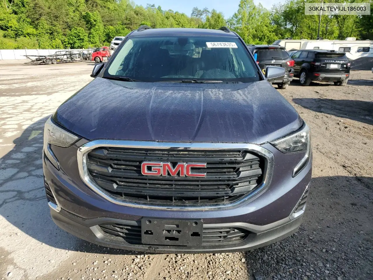 2018 GMC Terrain Sle VIN: 3GKALTEV9JL186003 Lot: 56743635