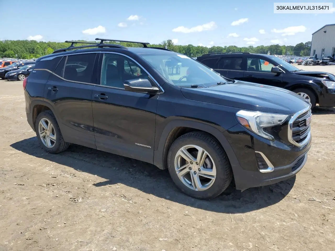 2018 GMC Terrain Sle VIN: 3GKALMEV1JL315471 Lot: 56882755