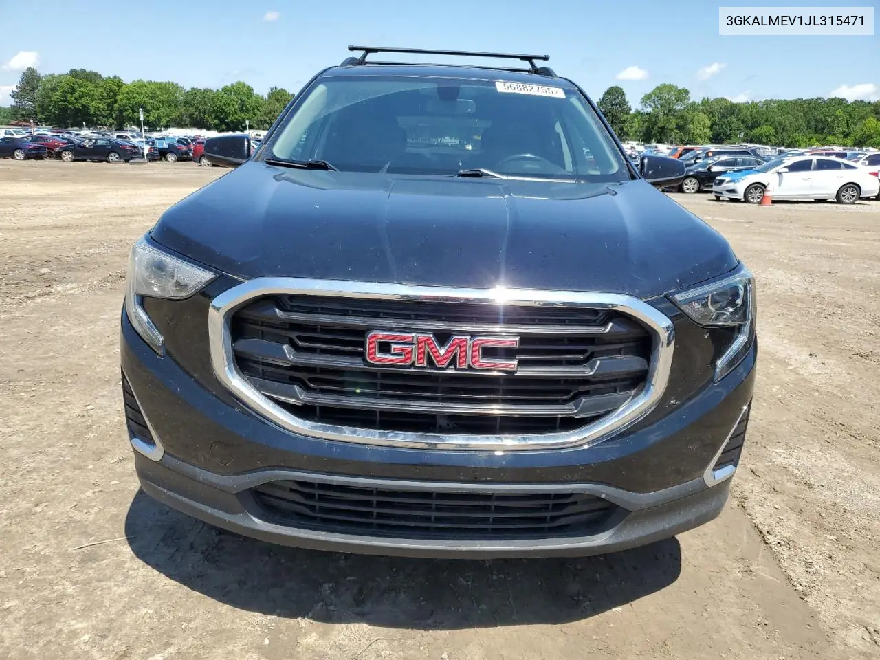 2018 GMC Terrain Sle VIN: 3GKALMEV1JL315471 Lot: 56882755