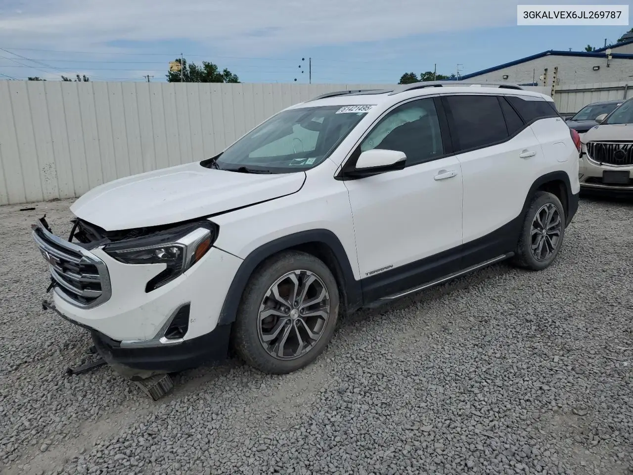 2018 GMC Terrain Slt VIN: 3GKALVEX6JL269787 Lot: 61421495
