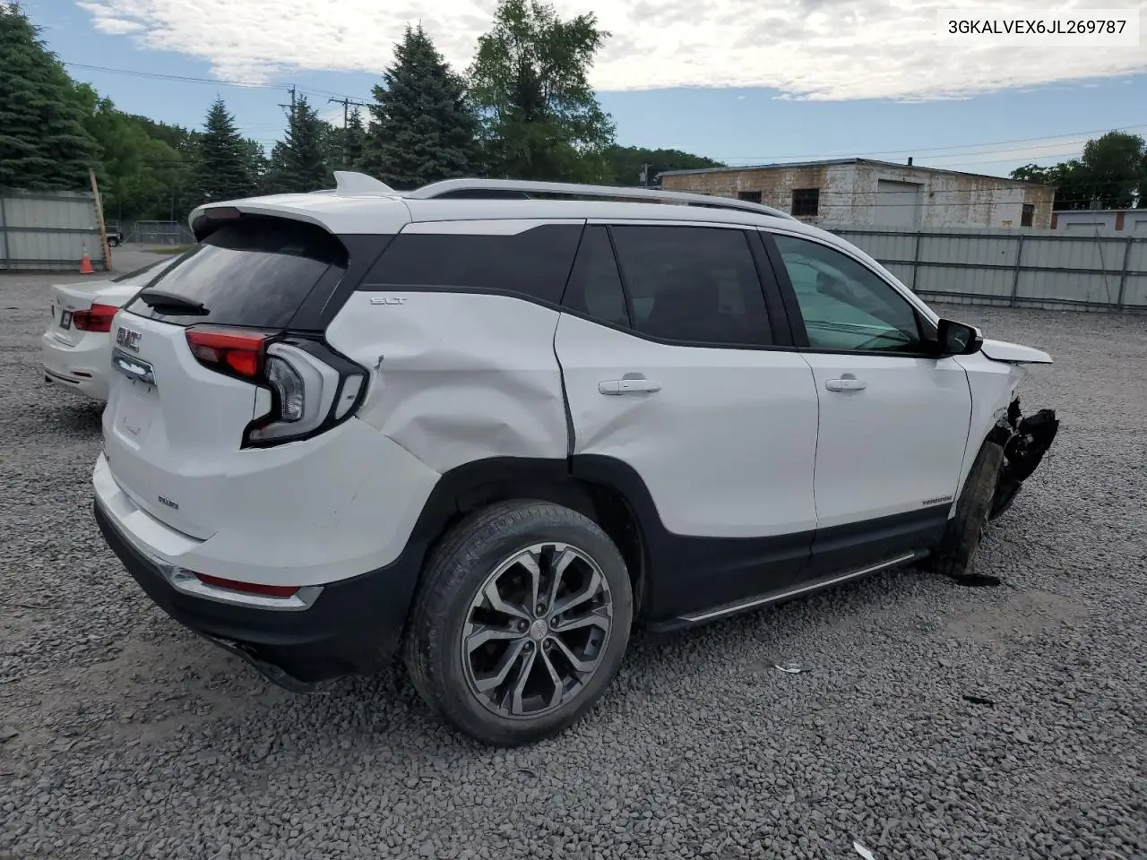 2018 GMC Terrain Slt VIN: 3GKALVEX6JL269787 Lot: 61421495
