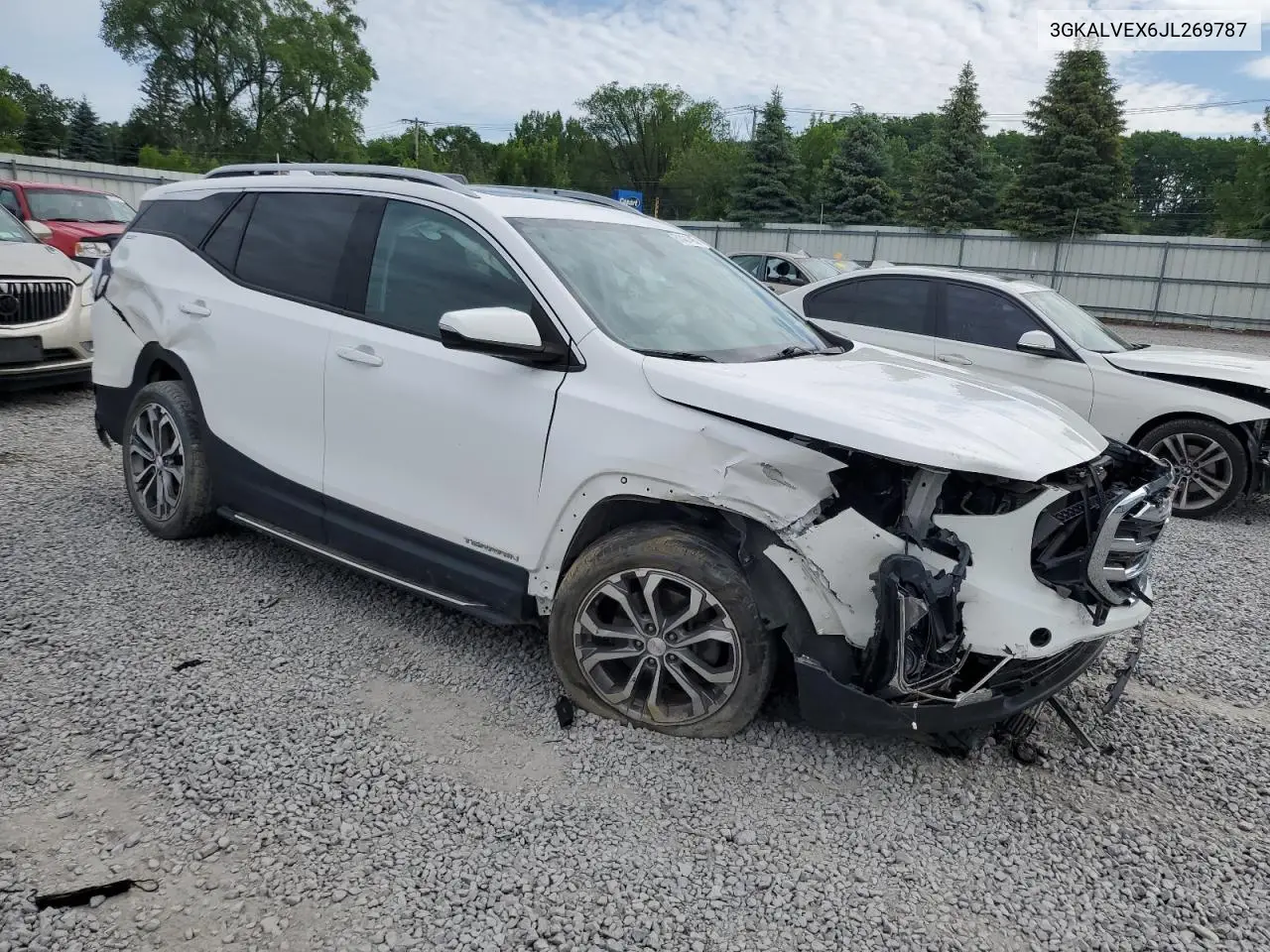 2018 GMC Terrain Slt VIN: 3GKALVEX6JL269787 Lot: 61421495