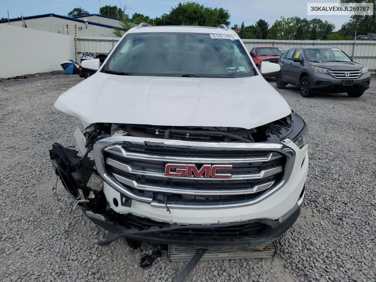 2018 GMC Terrain Slt VIN: 3GKALVEX6JL269787 Lot: 61421495