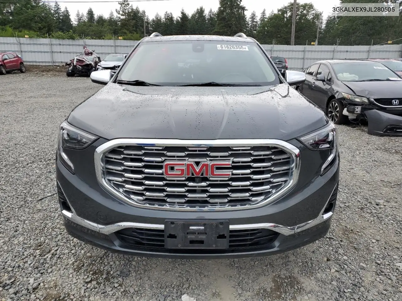 2018 GMC Terrain Denali VIN: 3GKALXEX9JL280505 Lot: 61626355