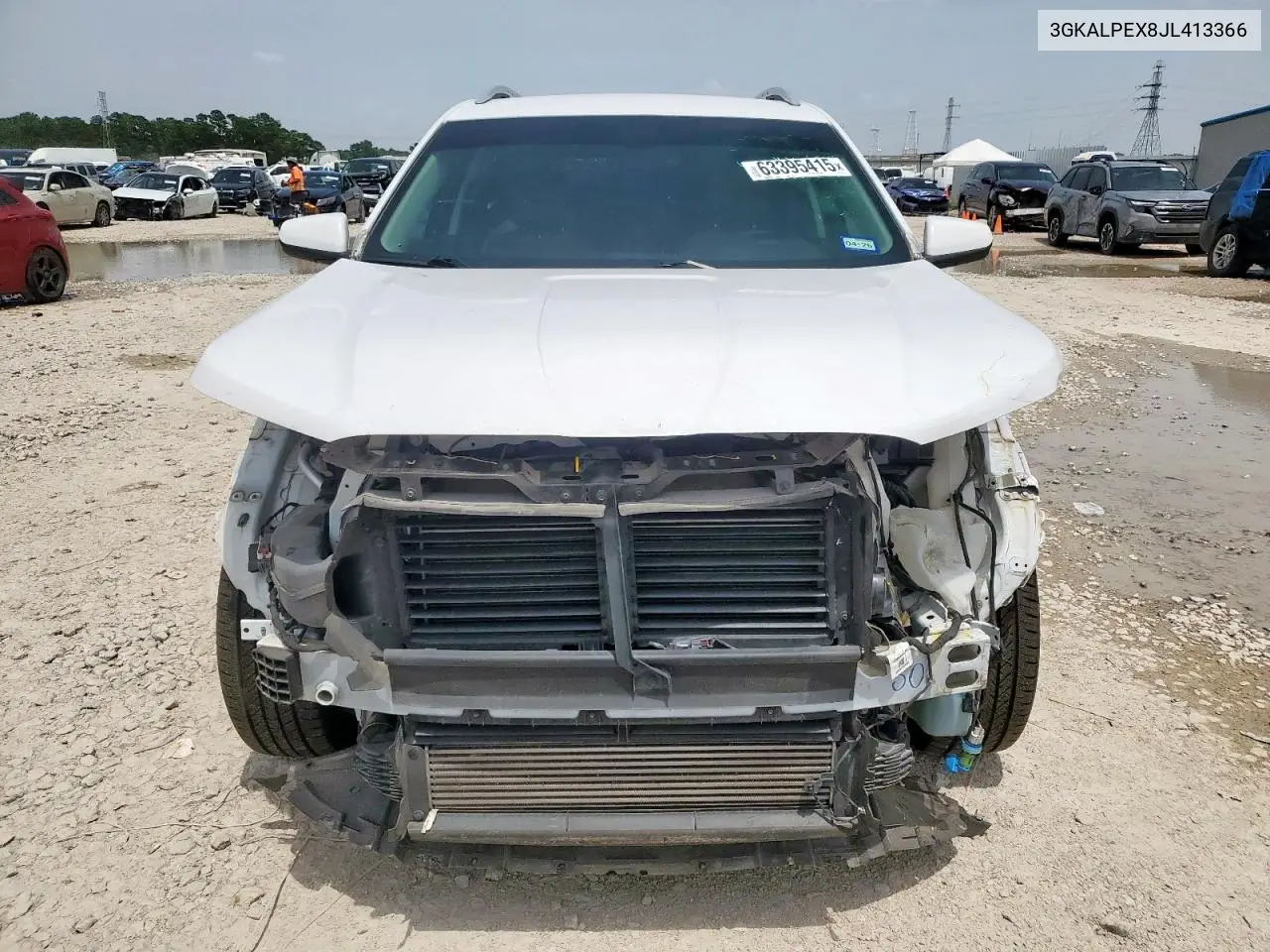 2018 GMC Terrain Slt VIN: 3GKALPEX8JL413366 Lot: 63395415