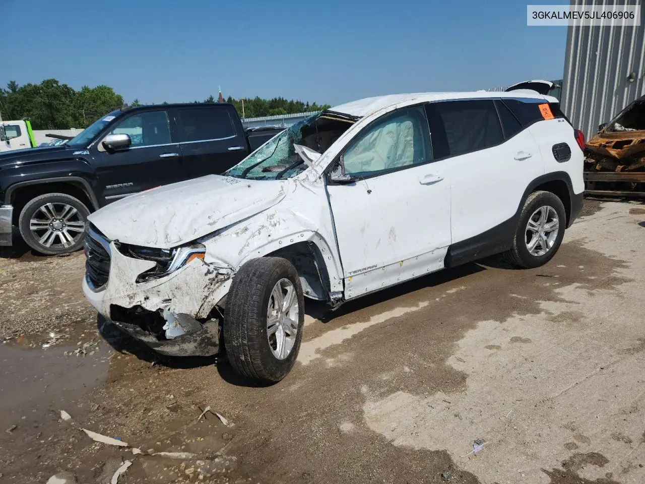 2018 GMC Terrain Sle VIN: 3GKALMEV5JL406906 Lot: 63476615