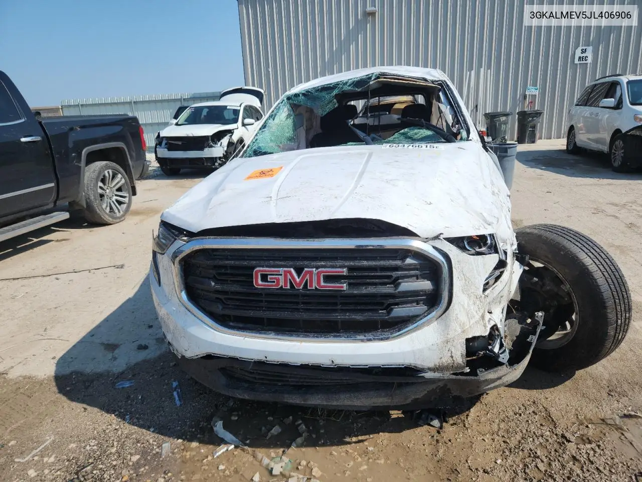 2018 GMC Terrain Sle VIN: 3GKALMEV5JL406906 Lot: 63476615