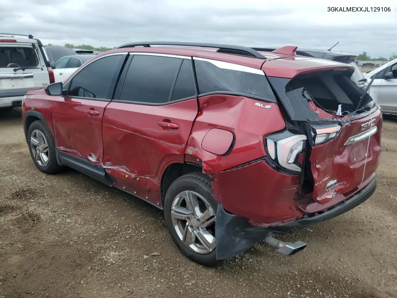 2018 GMC Terrain Sle VIN: 3GKALMEXXJL129106 Lot: 65169865