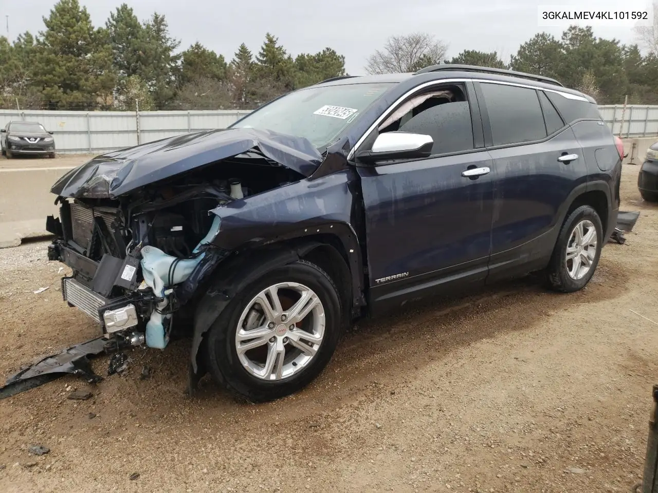 2019 GMC Terrain Sle VIN: 3GKALMEV4KL101592 Lot: 53242845
