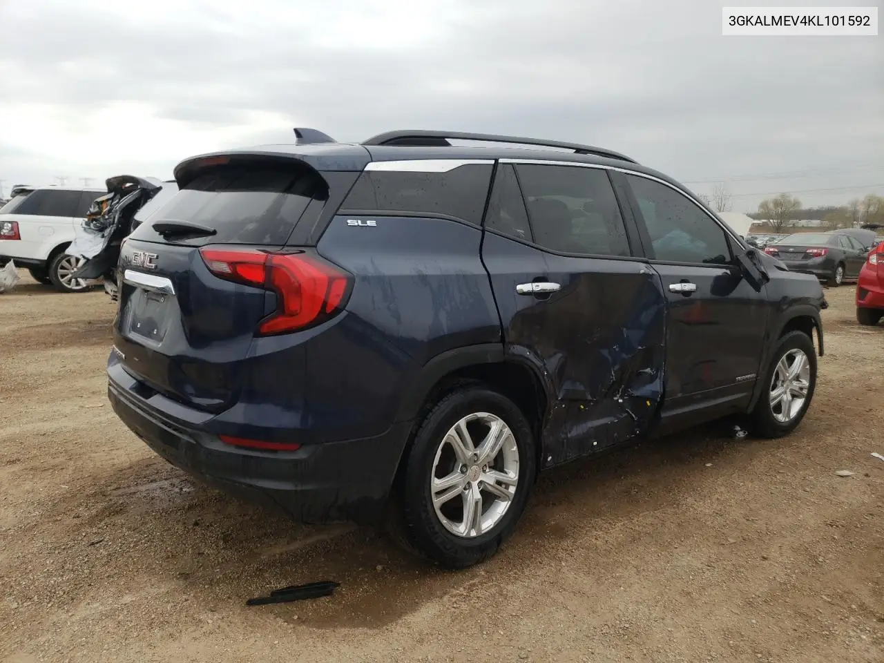 2019 GMC Terrain Sle VIN: 3GKALMEV4KL101592 Lot: 53242845