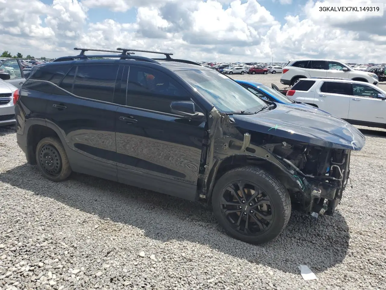 2019 GMC Terrain Slt VIN: 3GKALVEX7KL149319 Lot: 53985815