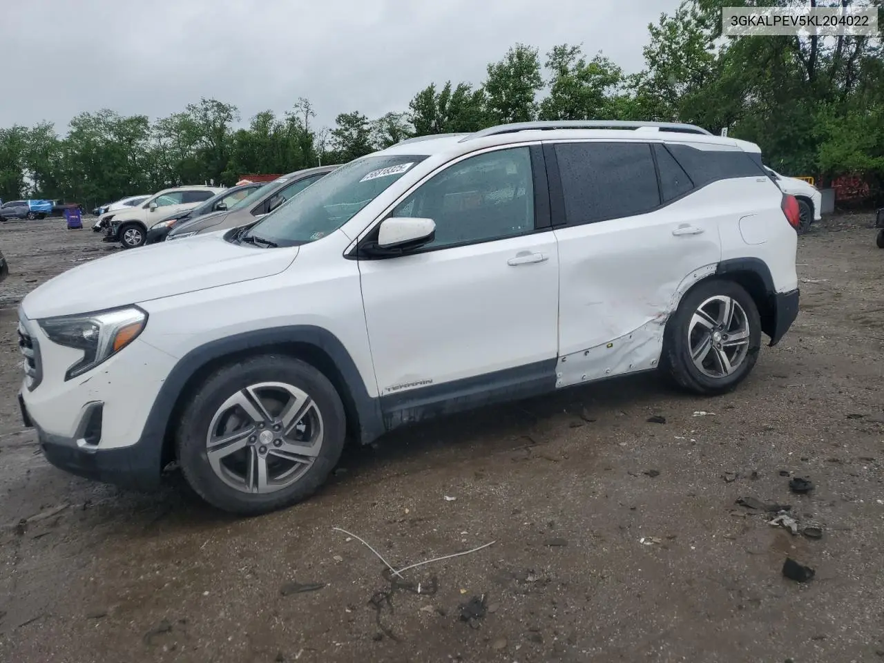 2019 GMC Terrain Slt VIN: 3GKALPEV5KL204022 Lot: 56818325