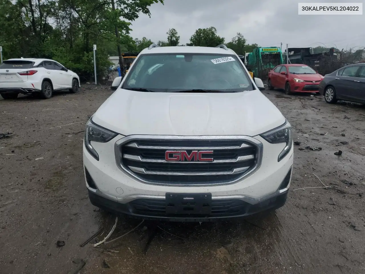 2019 GMC Terrain Slt VIN: 3GKALPEV5KL204022 Lot: 56818325