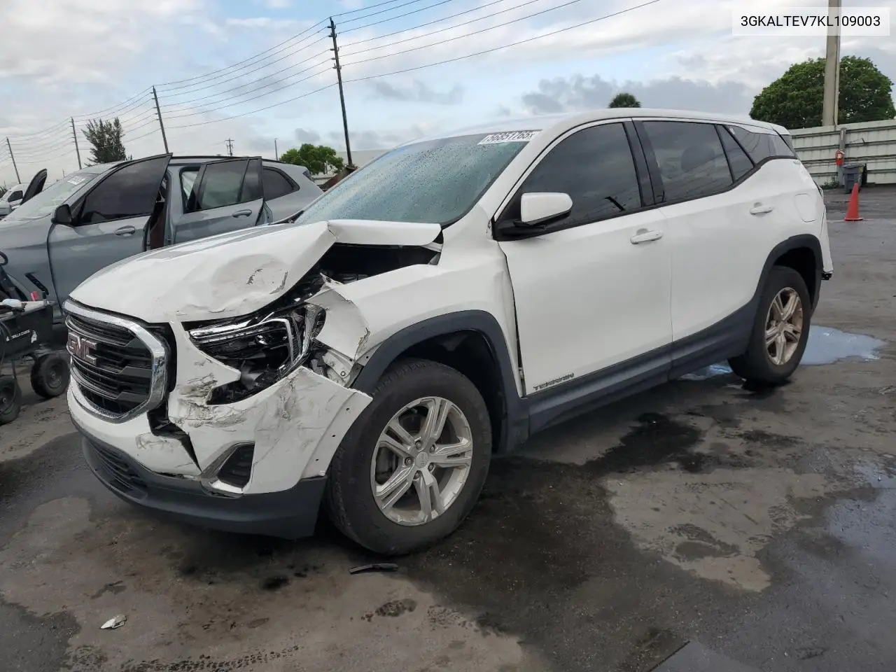 2019 GMC Terrain Sle VIN: 3GKALTEV7KL109003 Lot: 56851765