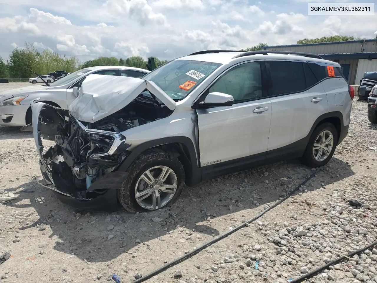 2019 GMC Terrain Sle VIN: 3GKALMEV3KL362311 Lot: 56964735