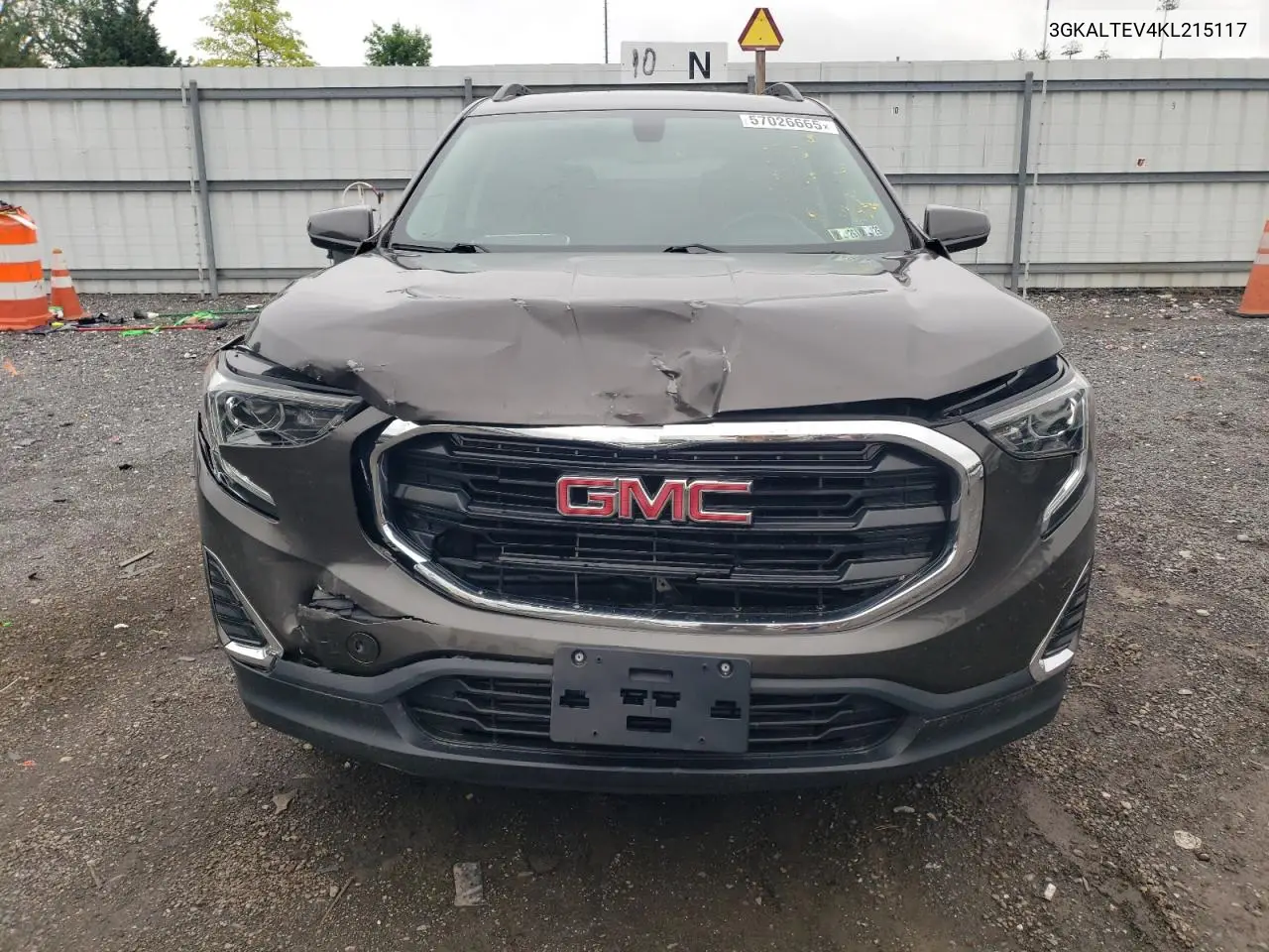 2019 GMC Terrain Sle VIN: 3GKALTEV4KL215117 Lot: 57026665