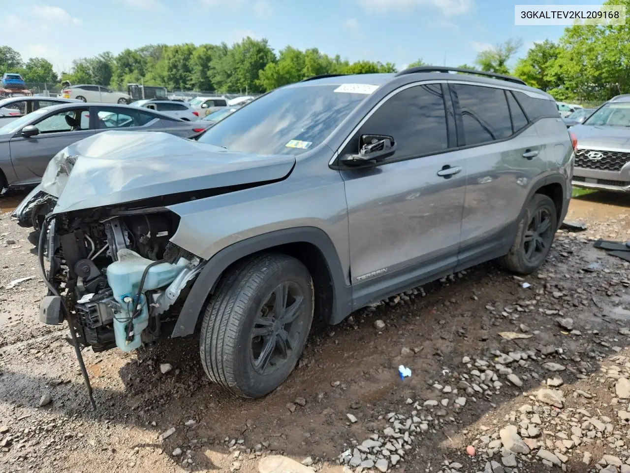 2019 GMC Terrain Sle VIN: 3GKALTEV2KL209168 Lot: 62295775