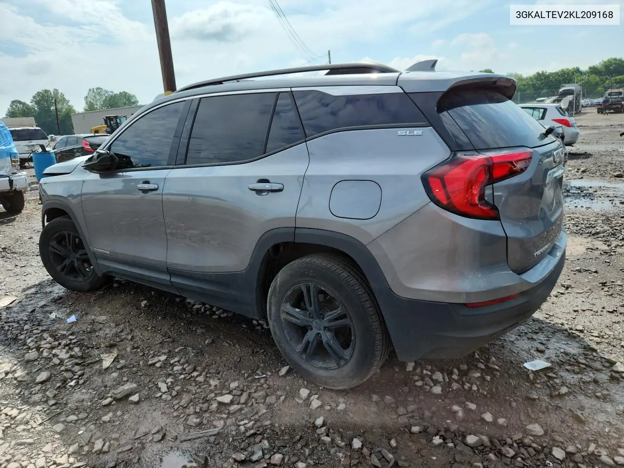 2019 GMC Terrain Sle VIN: 3GKALTEV2KL209168 Lot: 62295775