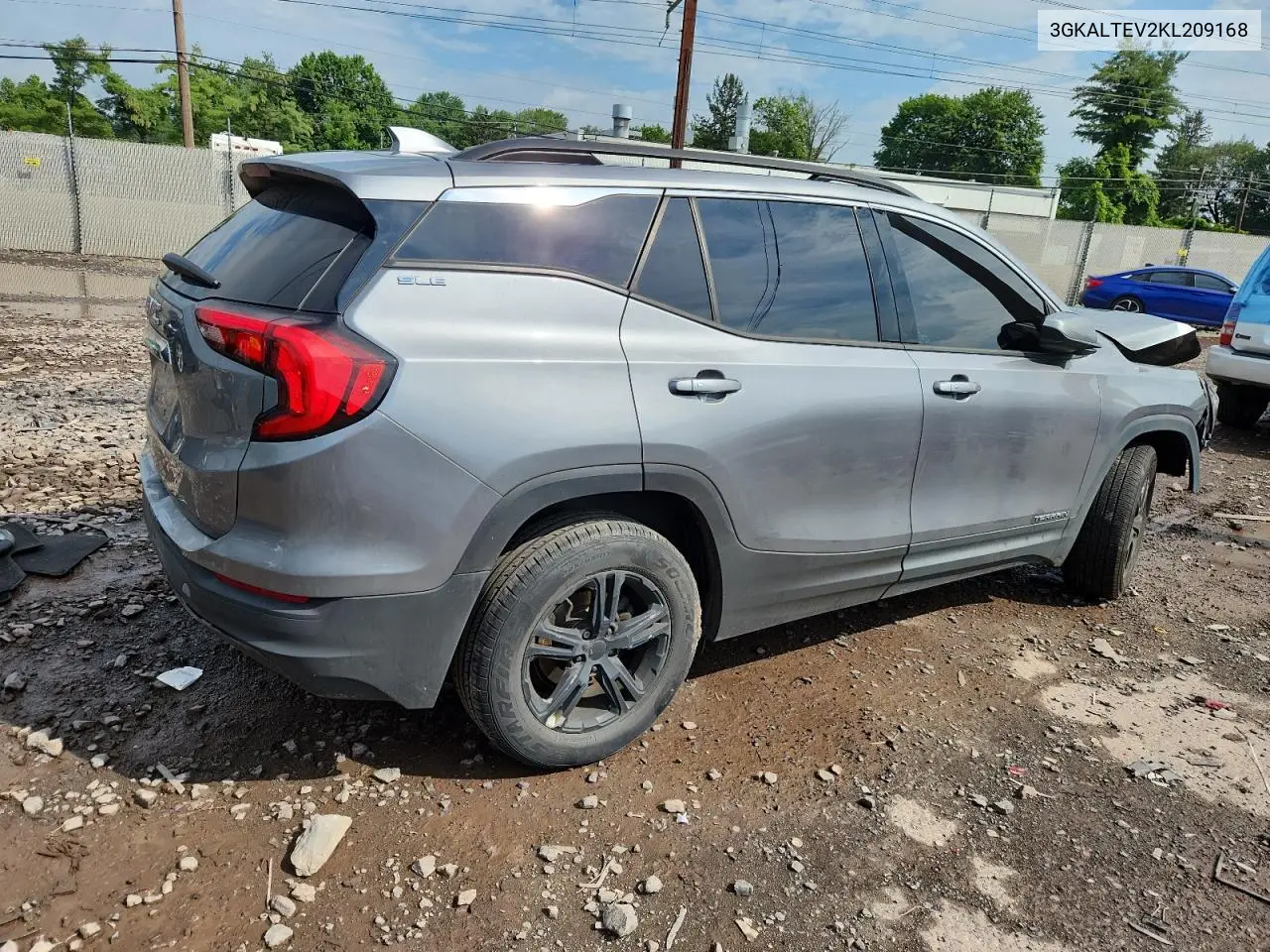 2019 GMC Terrain Sle VIN: 3GKALTEV2KL209168 Lot: 62295775