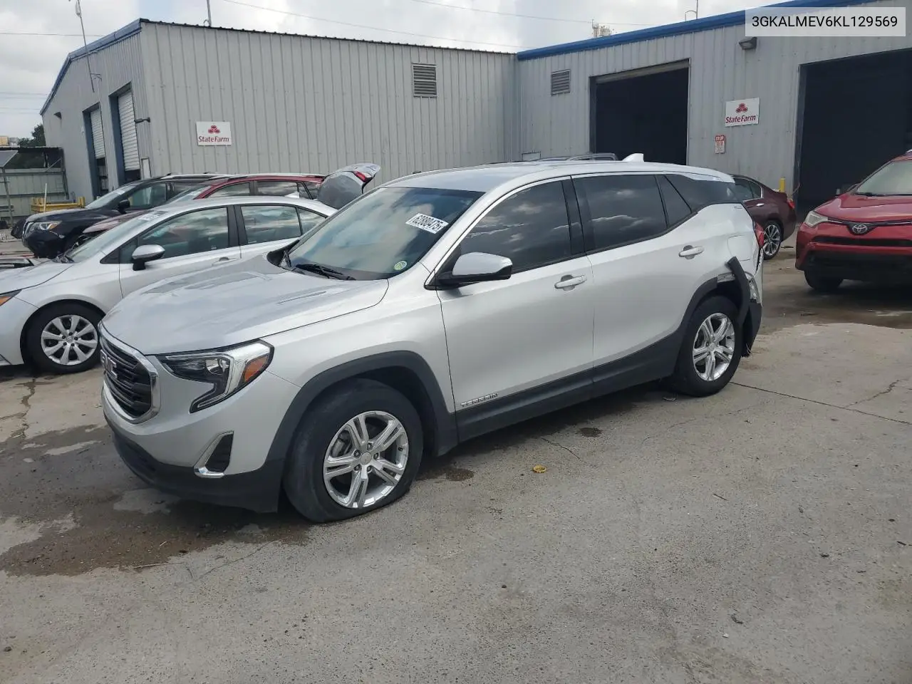 2019 GMC Terrain Sle VIN: 3GKALMEV6KL129569 Lot: 62880475