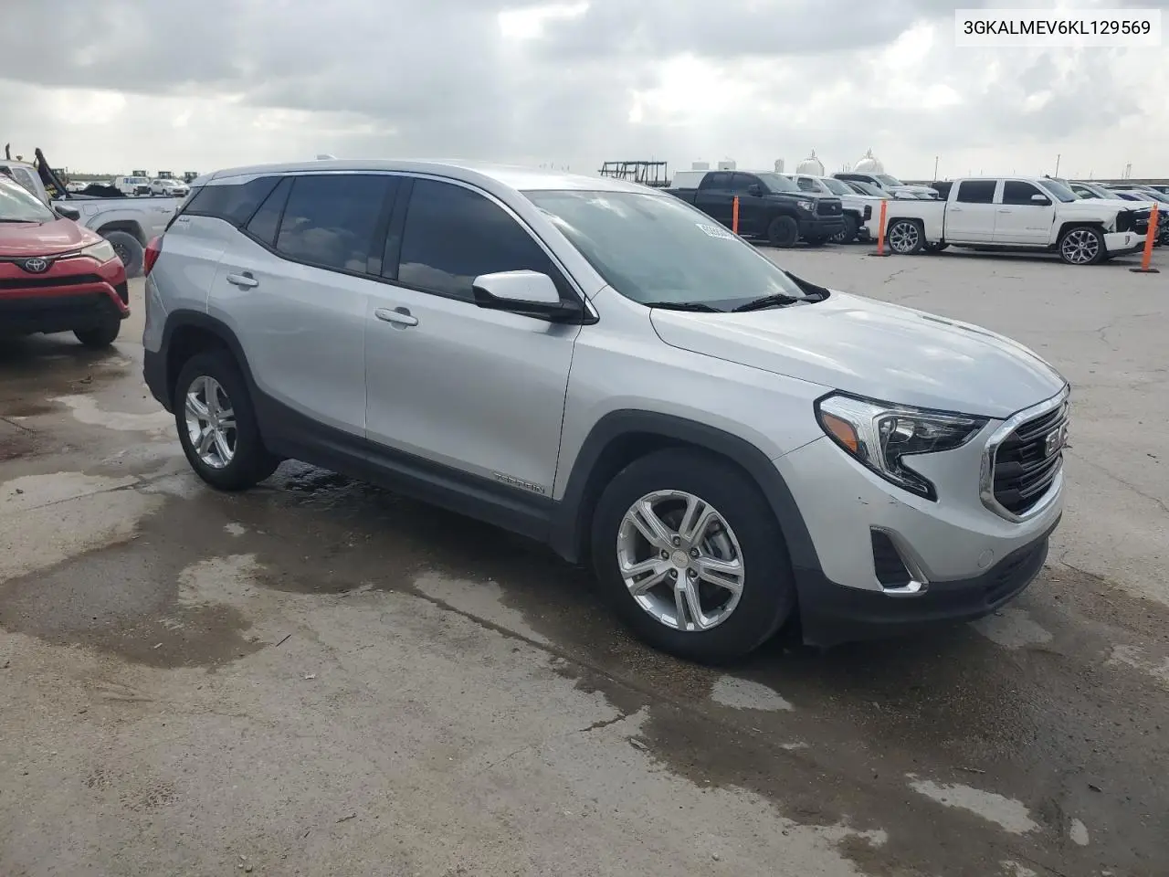2019 GMC Terrain Sle VIN: 3GKALMEV6KL129569 Lot: 62880475