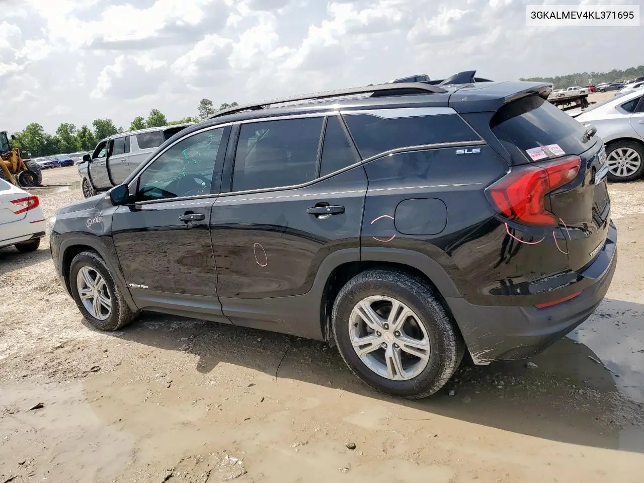 2019 GMC Terrain Sle VIN: 3GKALMEV4KL371695 Lot: 63413825