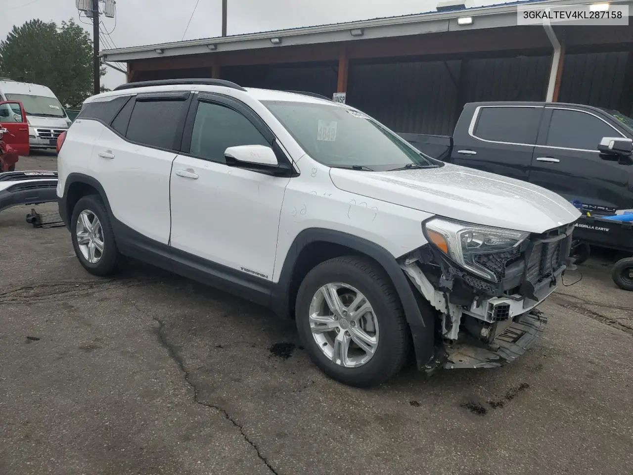 2019 GMC Terrain Sle VIN: 3GKALTEV4KL287158 Lot: 64646975