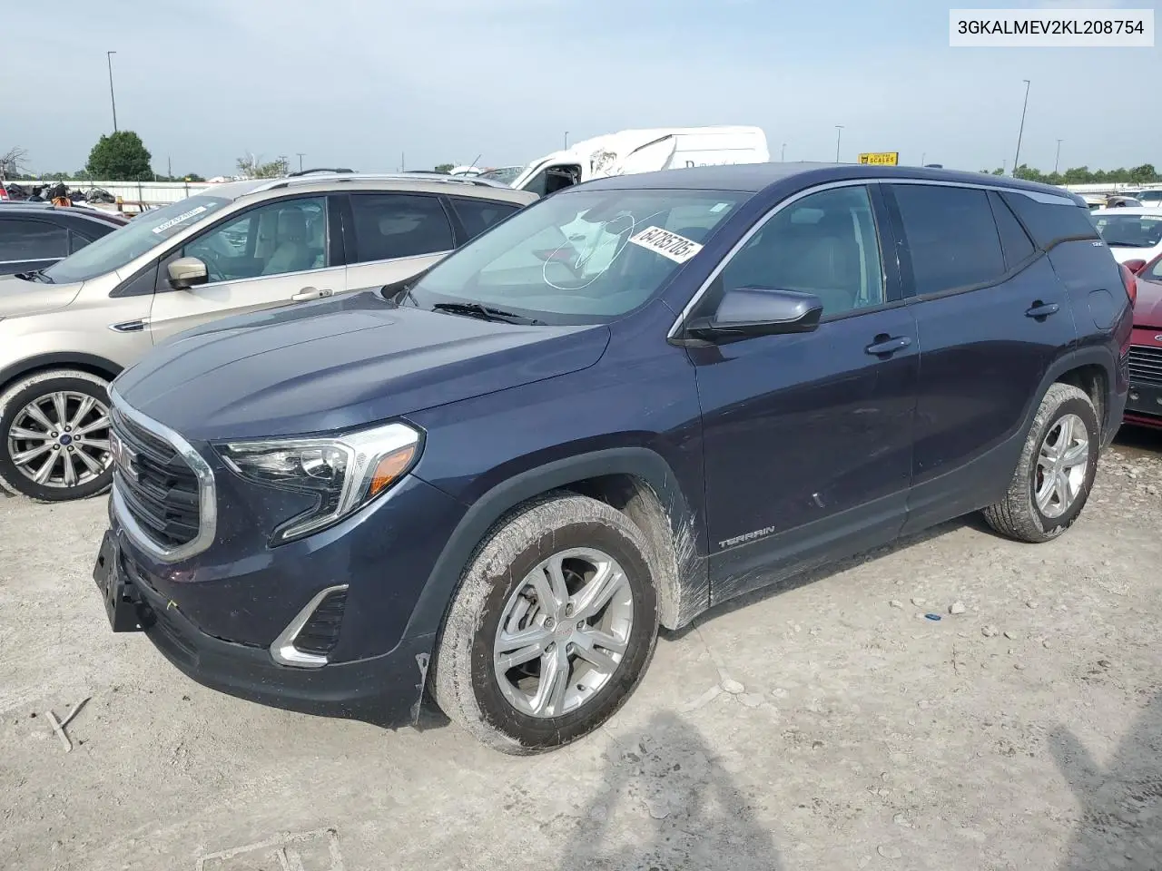 2019 GMC Terrain Sle VIN: 3GKALMEV2KL208754 Lot: 64785705